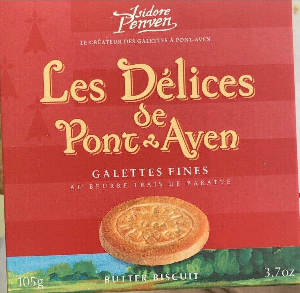 Isidore Penven Les delices de Pont Aven - galettes fines packshot
