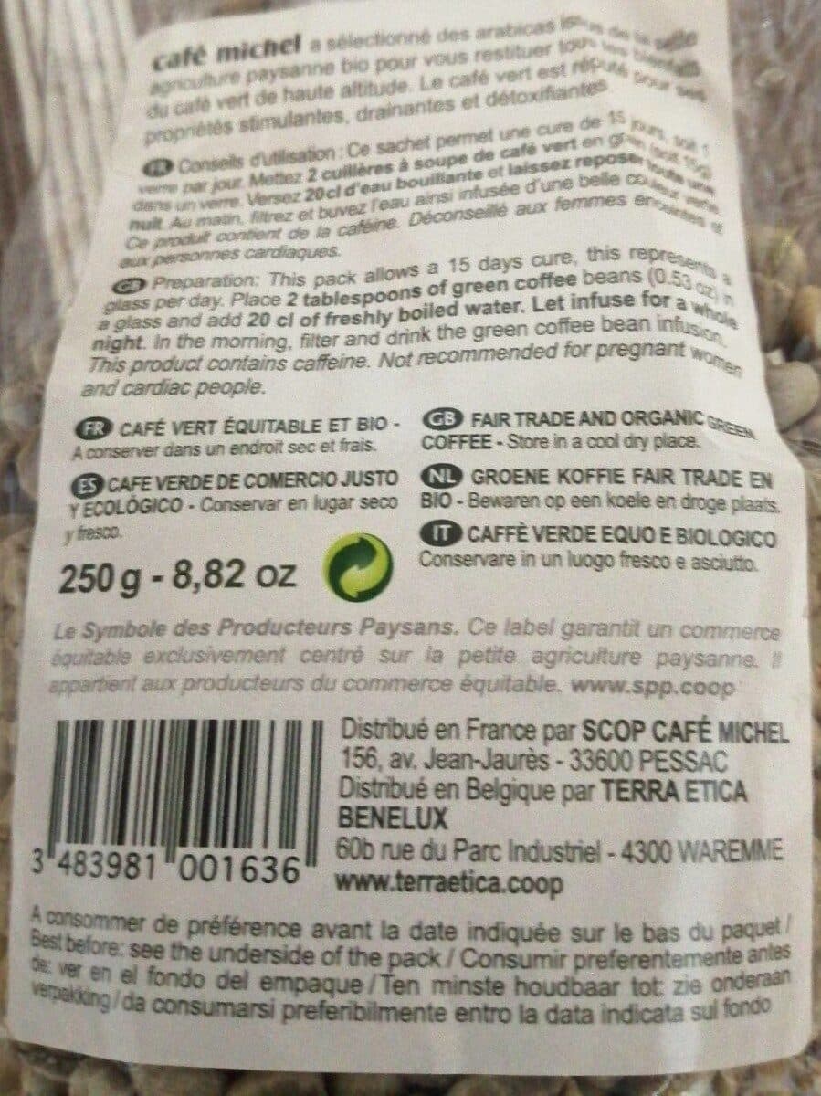 Terra Etica Café Vert Grains packshot