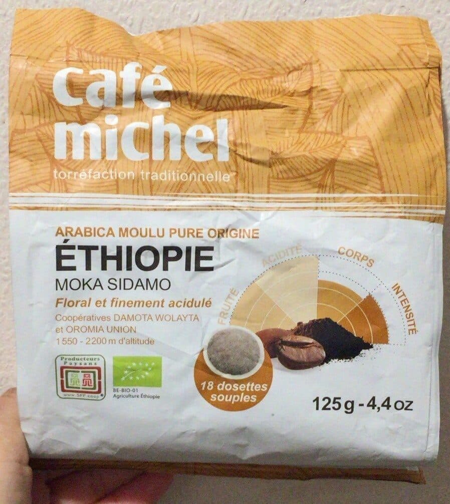 Café Michel Arabica moulu pure origine packshot