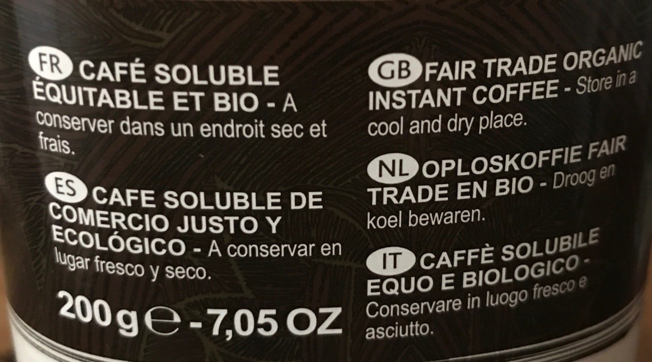 Café Michel Café pur arabica soluble packshot