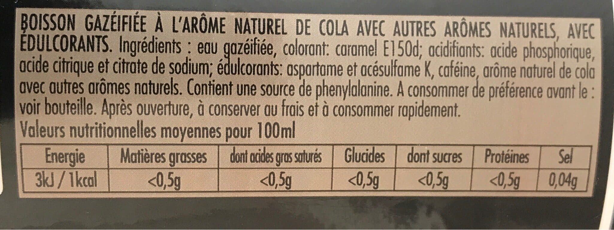 Breizh Cola Cola Zéro packshot