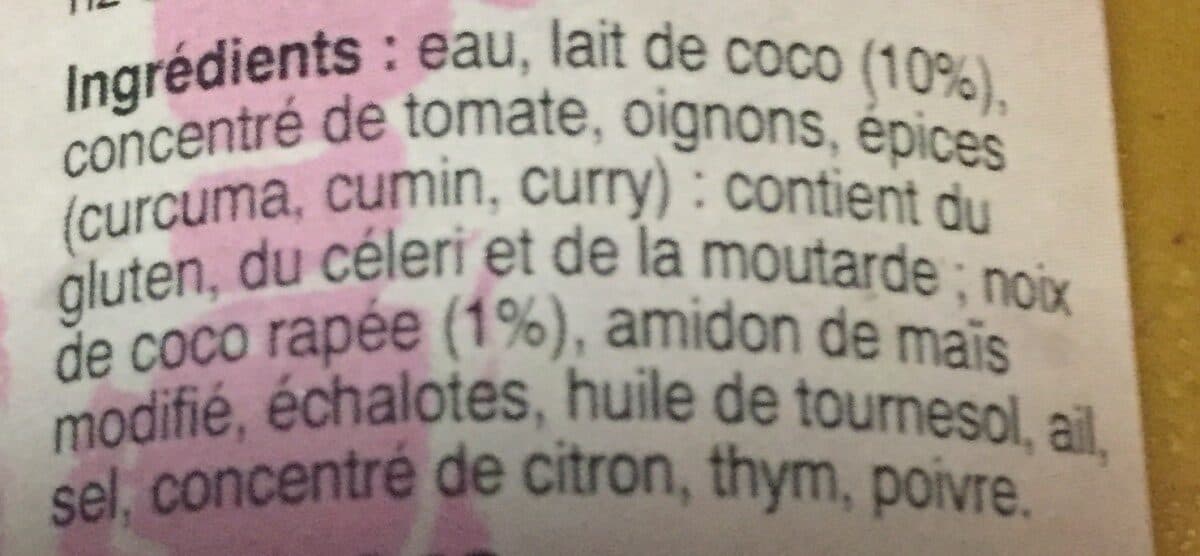 Open Food Facts Sauce coco antillaise packshot