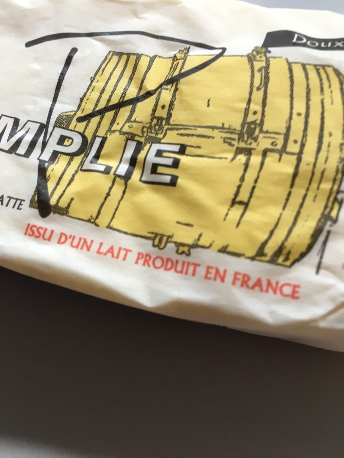 Pamplie Beurre doux packshot