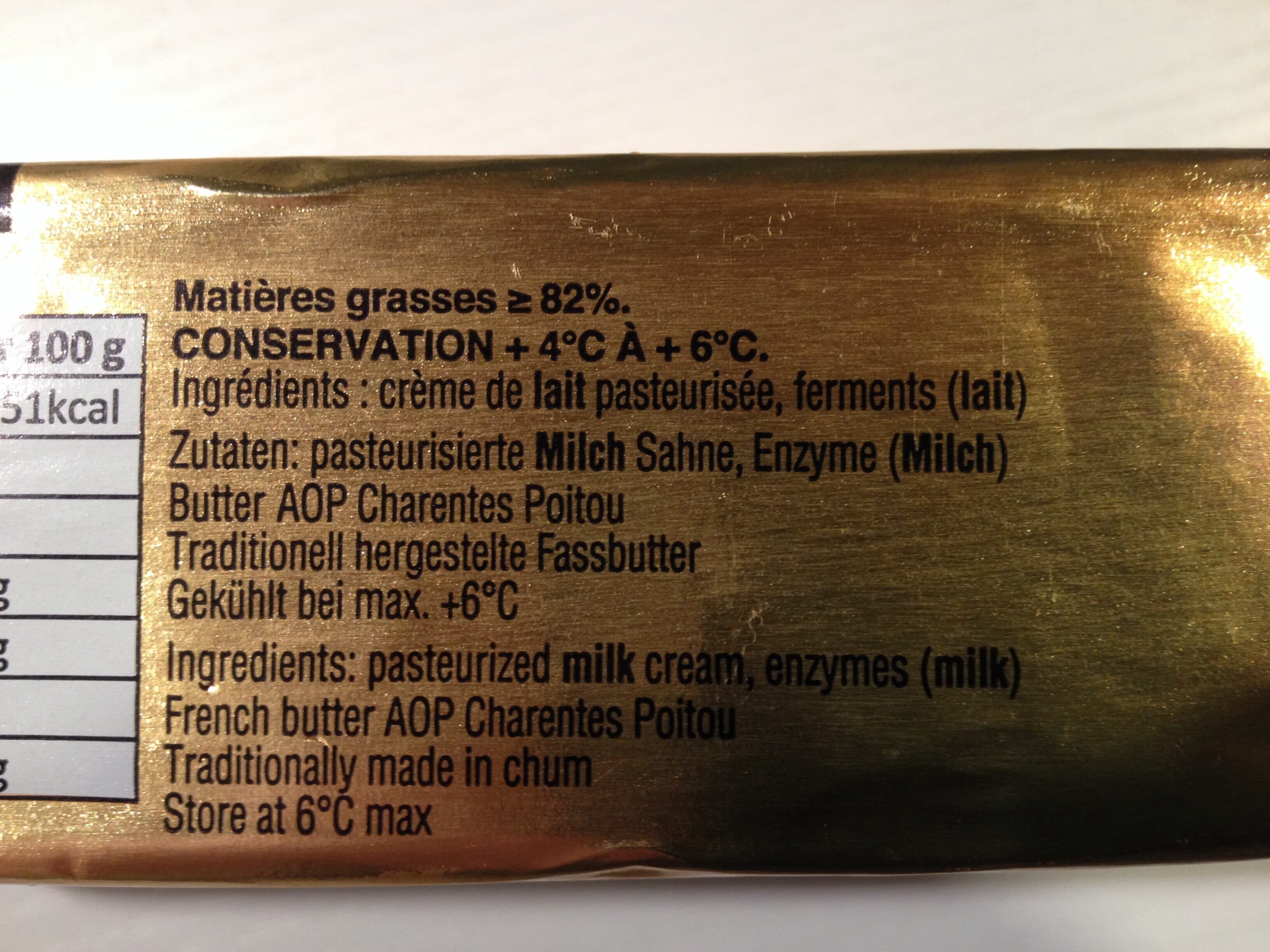 Pamplie Beurre de Baratte Doux packshot