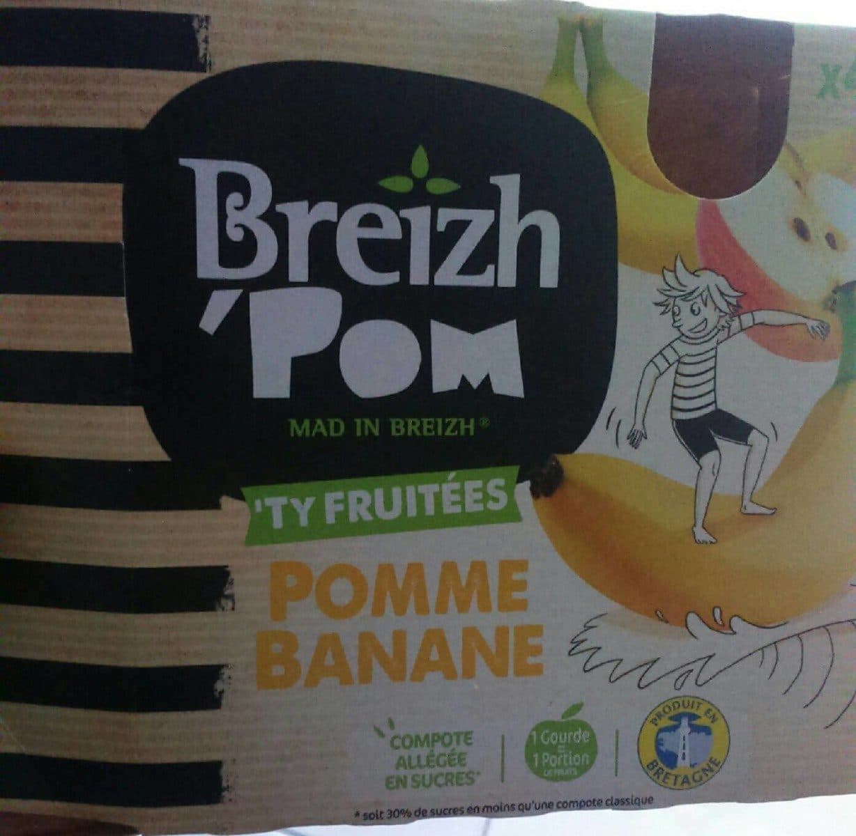 Open Food Facts Ty fruitées pomme banane packshot