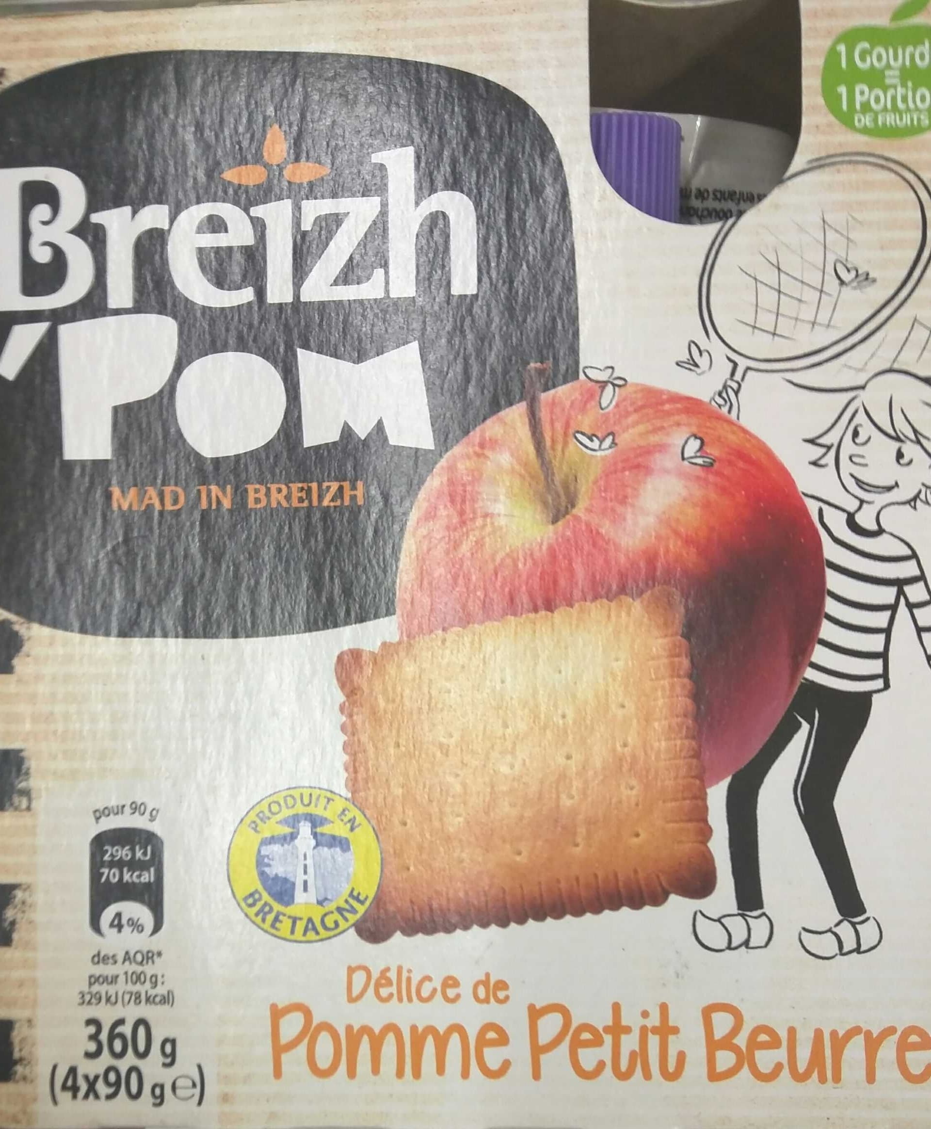 Breizh'Pom Délice de Pomme Petit beurre packshot