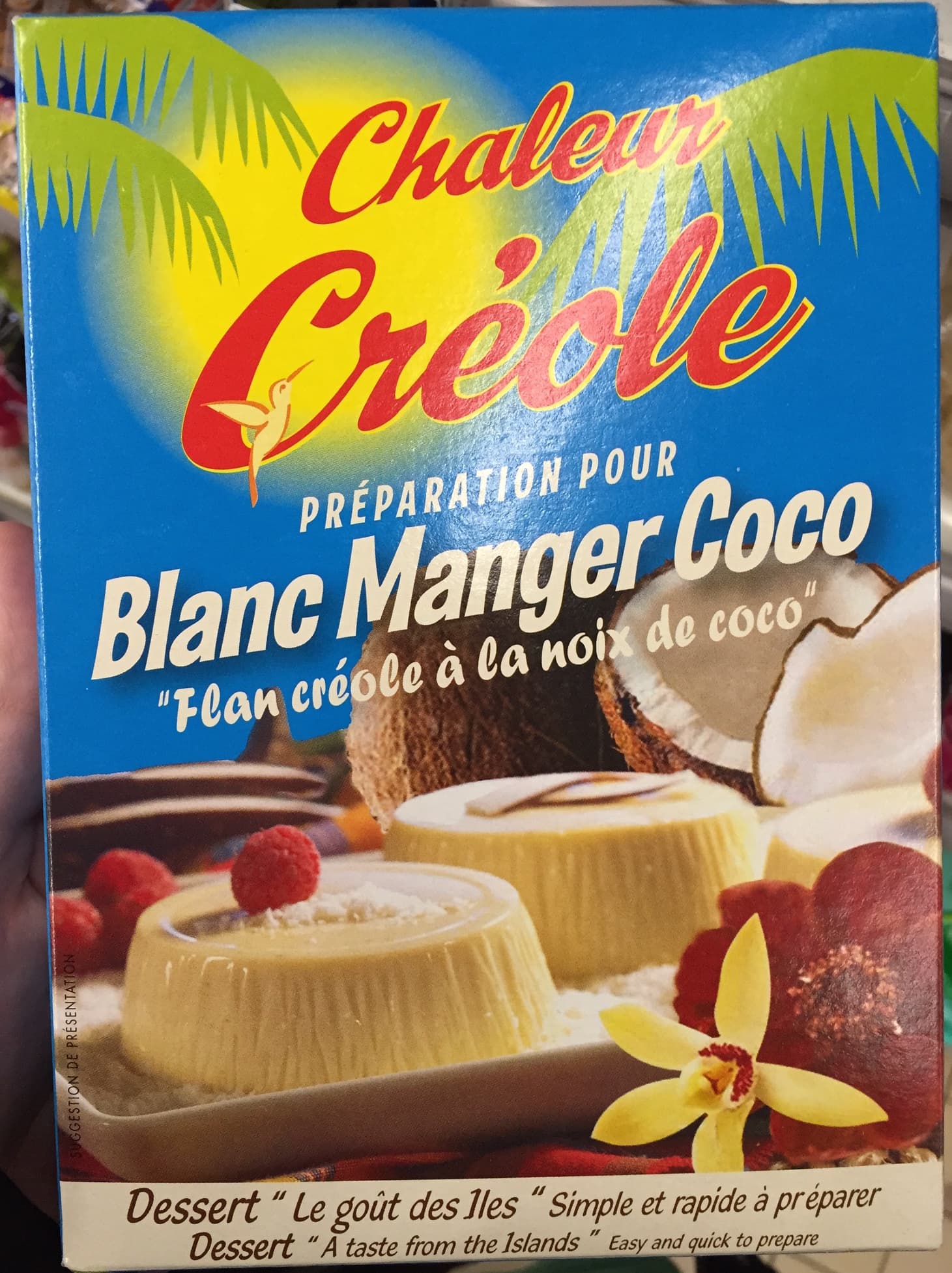 Chaleur Créole Préparation pour Blanc Manger Coco packshot