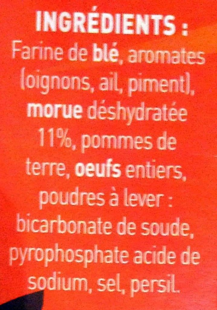 Chaleur Créole Préparation pour Acras de Morue packshot