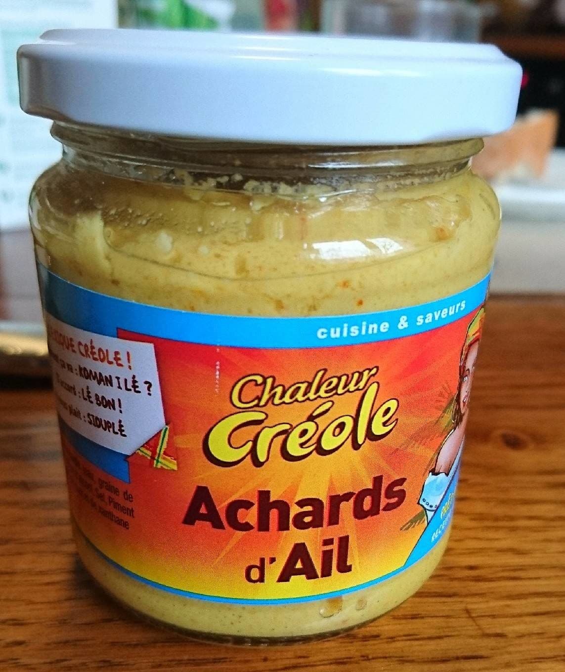 Chaleur Creole Achard Ail Chaleur Créole packshot