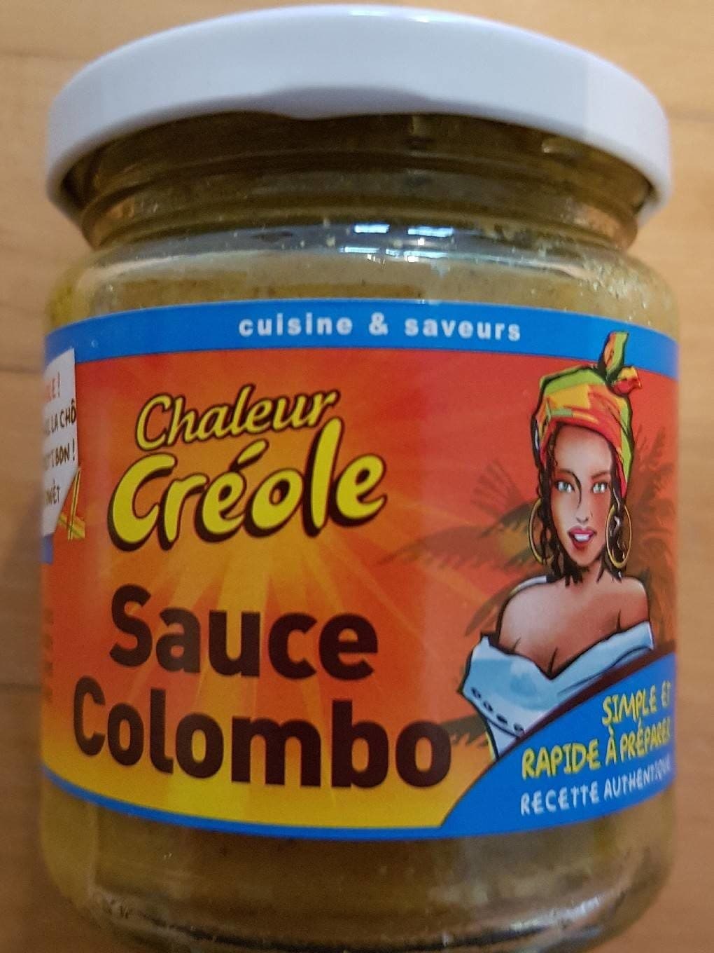 Chaleur Créole Sauce Colombo packshot