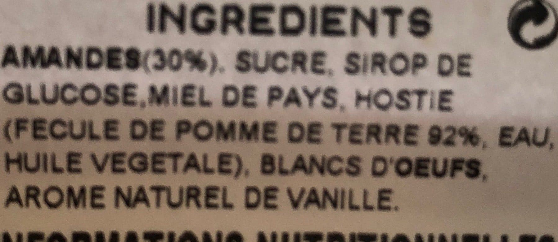 Open Food Facts Nougat tendre packshot
