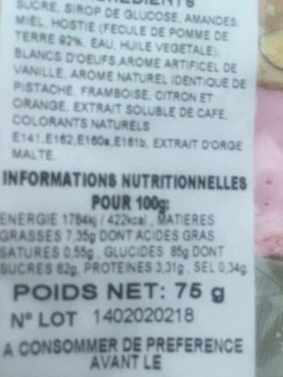Suprem'Nougat Suprem' nougat packshot