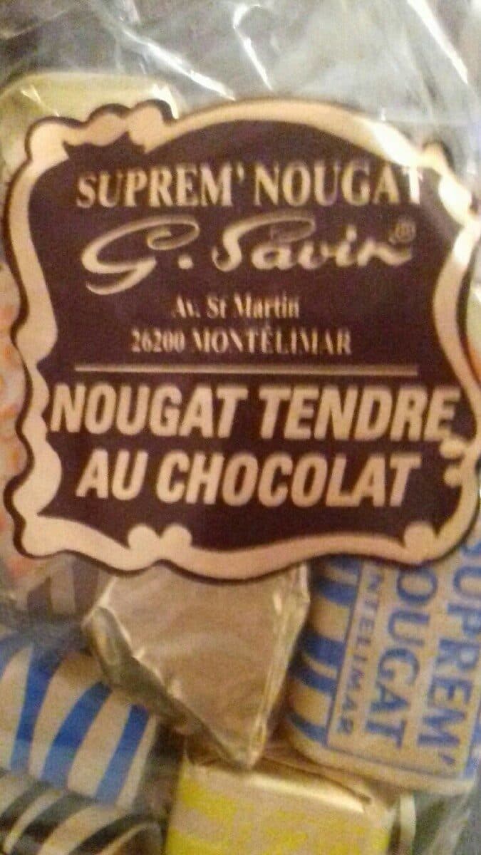 Open Food Facts Nougat tendre au chocolat packshot