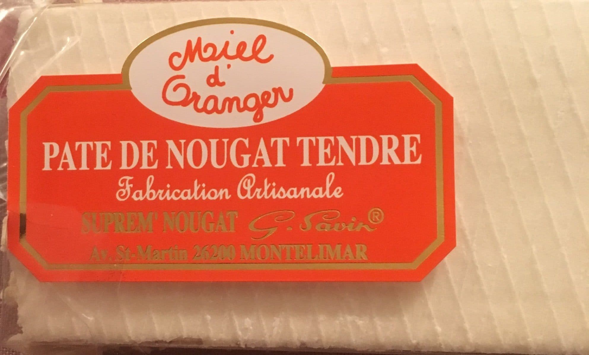 Open Food Facts Pâte de nougat tendre packshot
