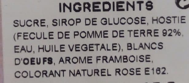 G. Savin Pâte de Nougat Tendre Framboise packshot