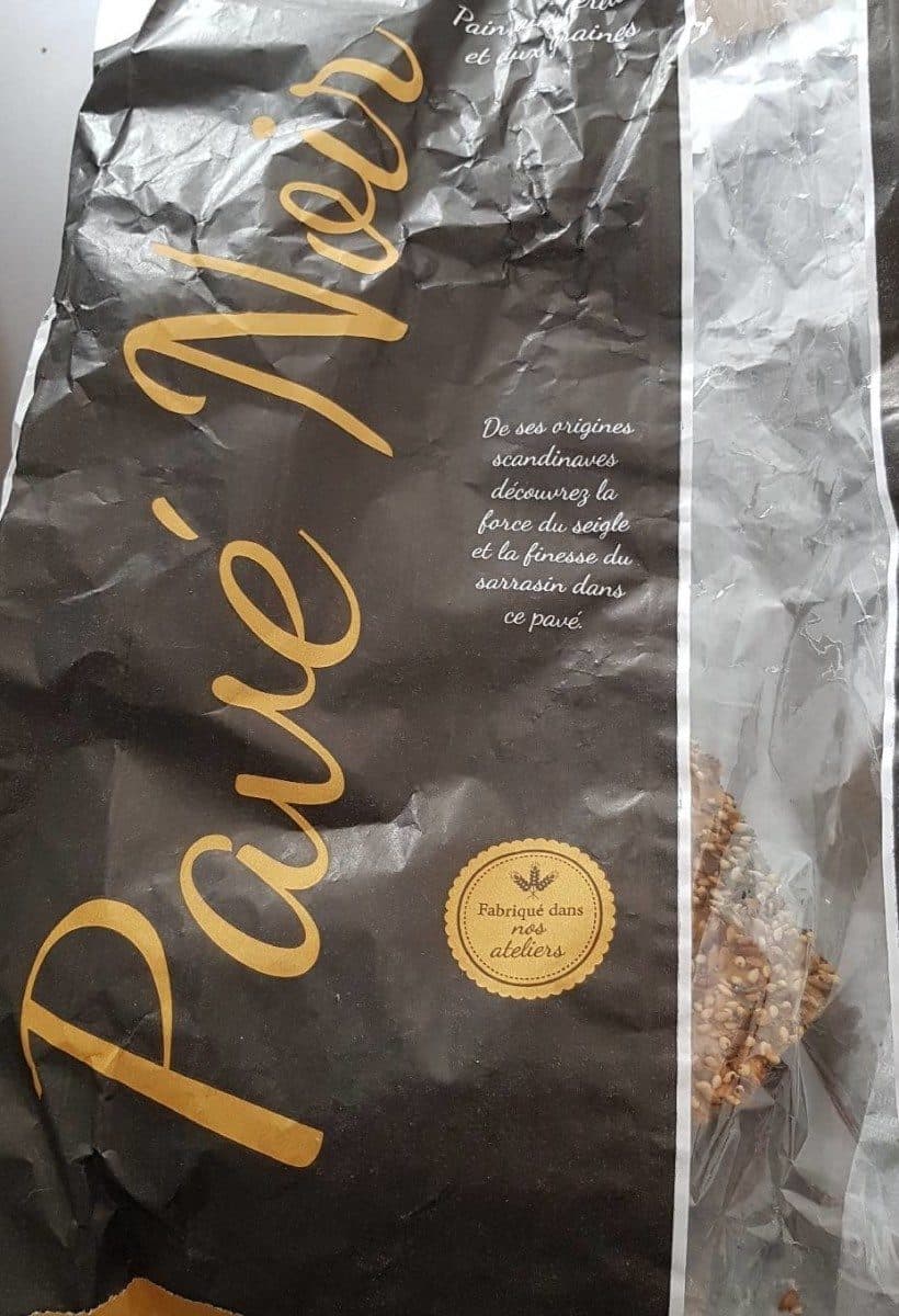Fabriqué dans notre fournil Leclerc Pavé noir packshot