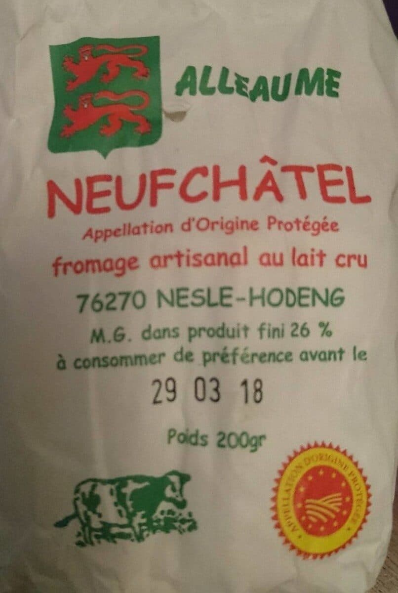 Open Food Facts Neufchâtel packshot