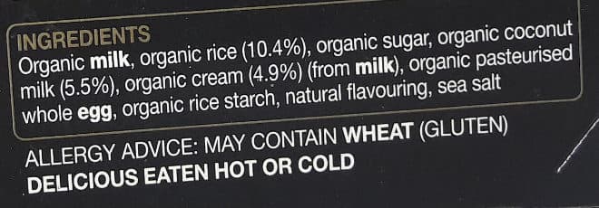 Rachel's Organic Divine Rice Coconut packshot