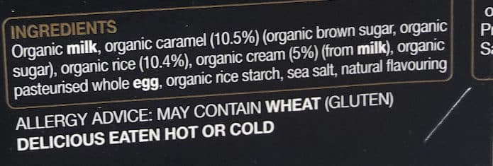 Rachel's Organic Rachel's organic Divine Rice Salted Caramel packshot