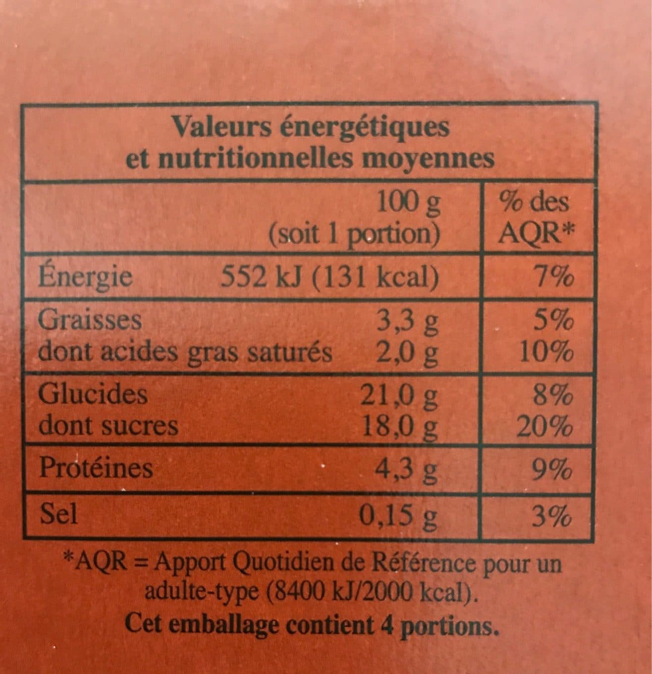 Open Food Facts Crème caramel packshot