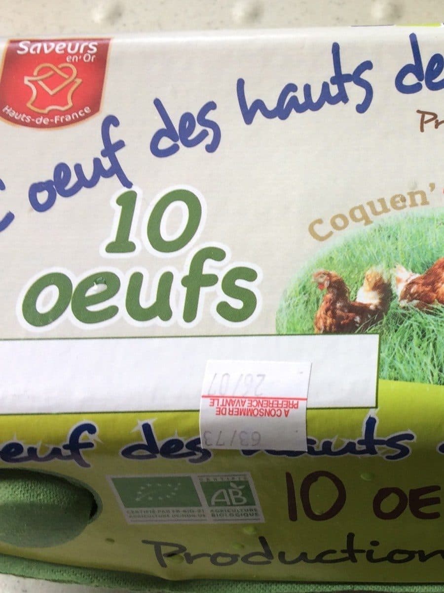 Open Food Facts L'oeuf des hauts de france packshot
