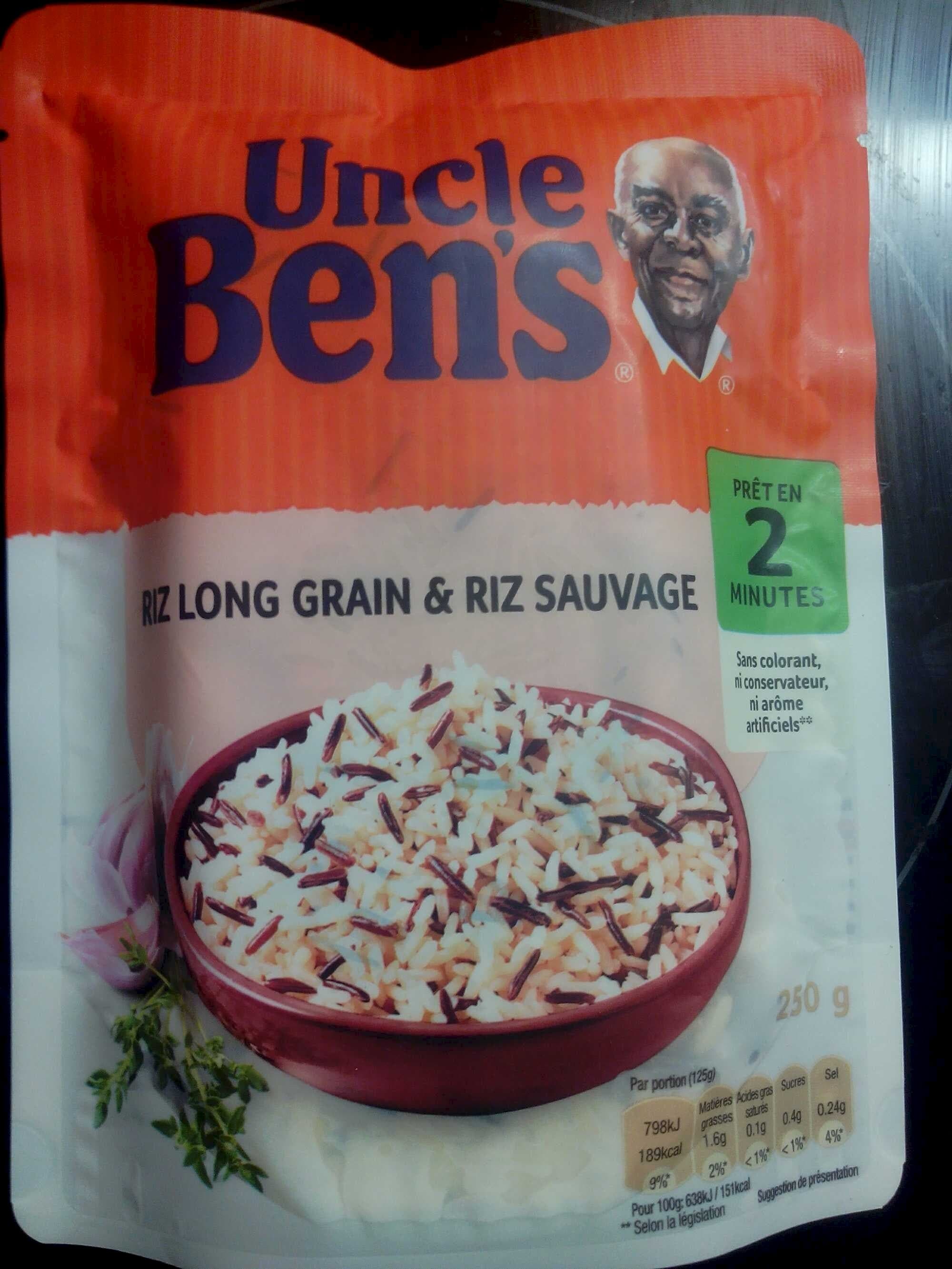 Uncle Ben's Riz Long Grain (Cuit) packshot
