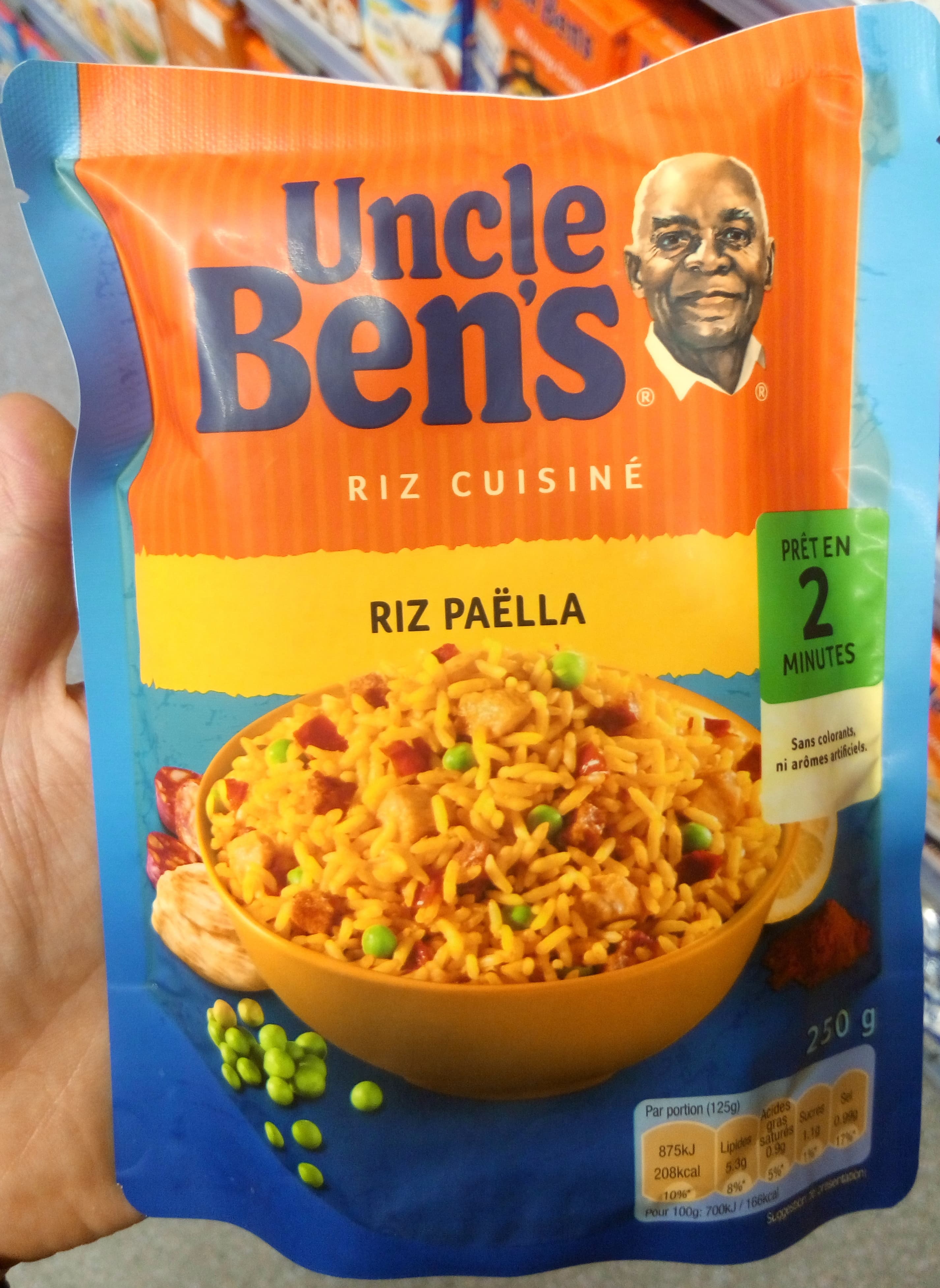 Uncle Ben's Riz Paëlla packshot