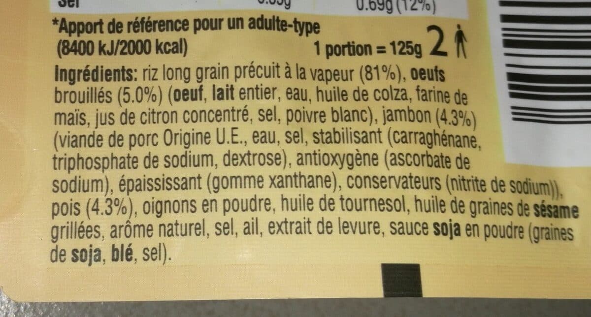 Uncle Ben's Riz cantonais packshot