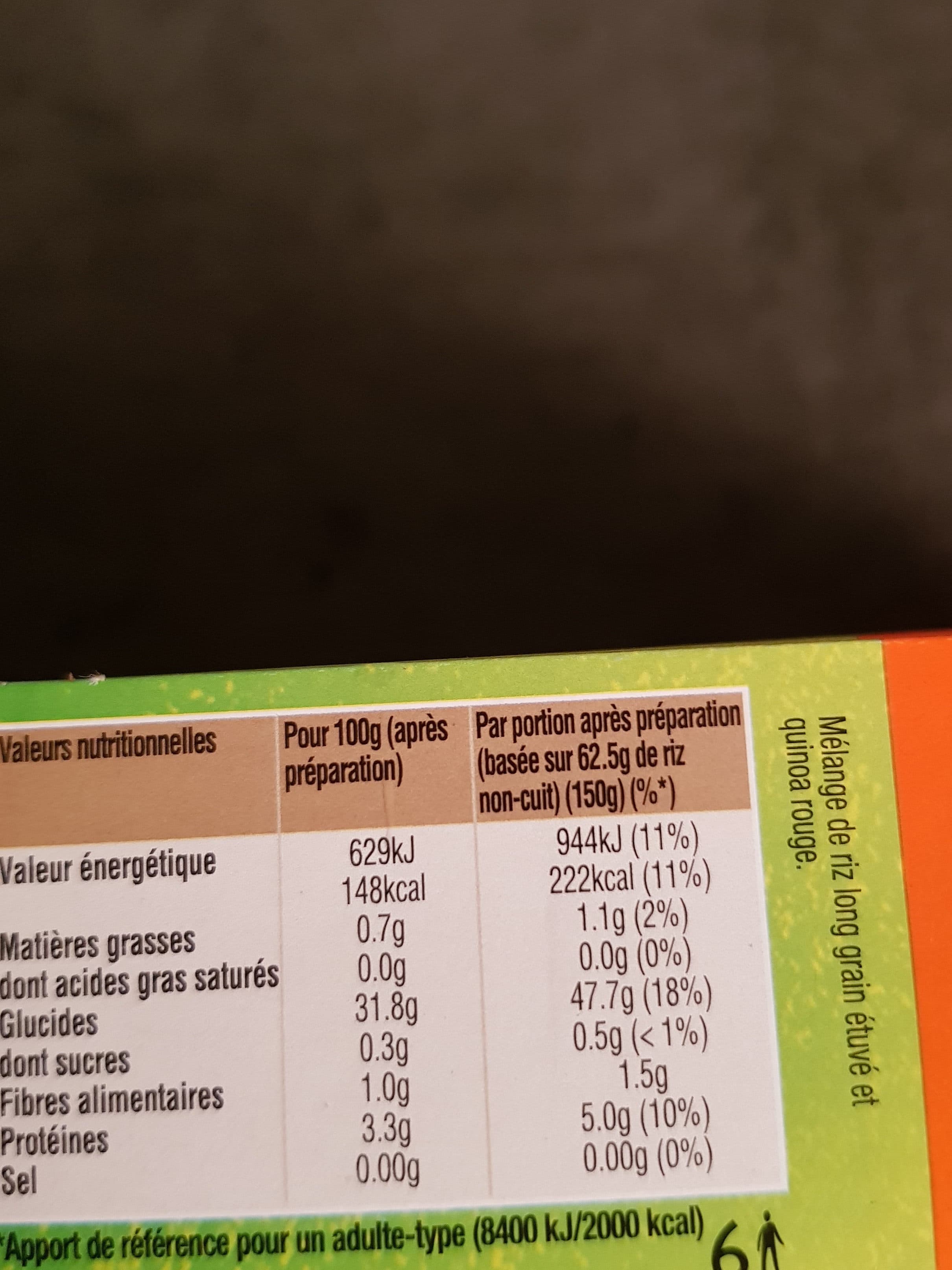 Uncle Ben's Riz Et Quinoa packshot