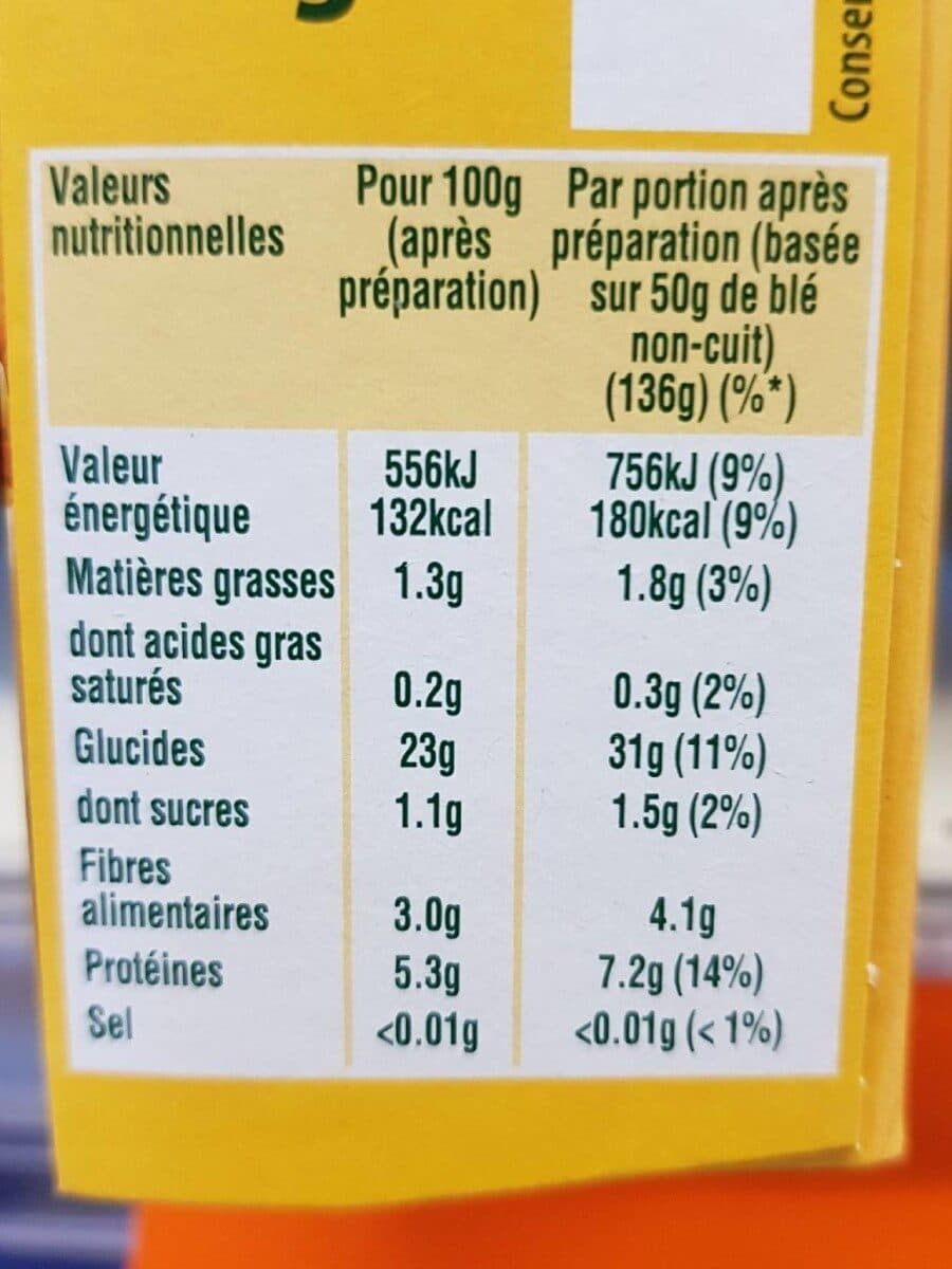 ebly Quinoa et lentilles 10 mn Ebly packshot