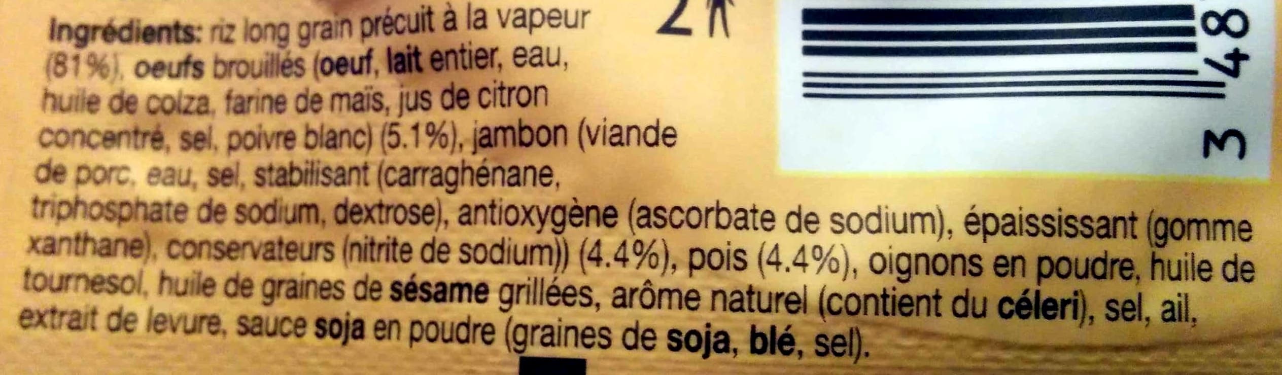 Uncle Ben's Riz Cantonais Express packshot