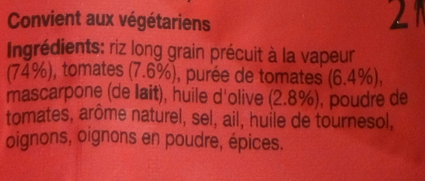 Uncle Ben's Riz Tomate et Huile d'Olive packshot