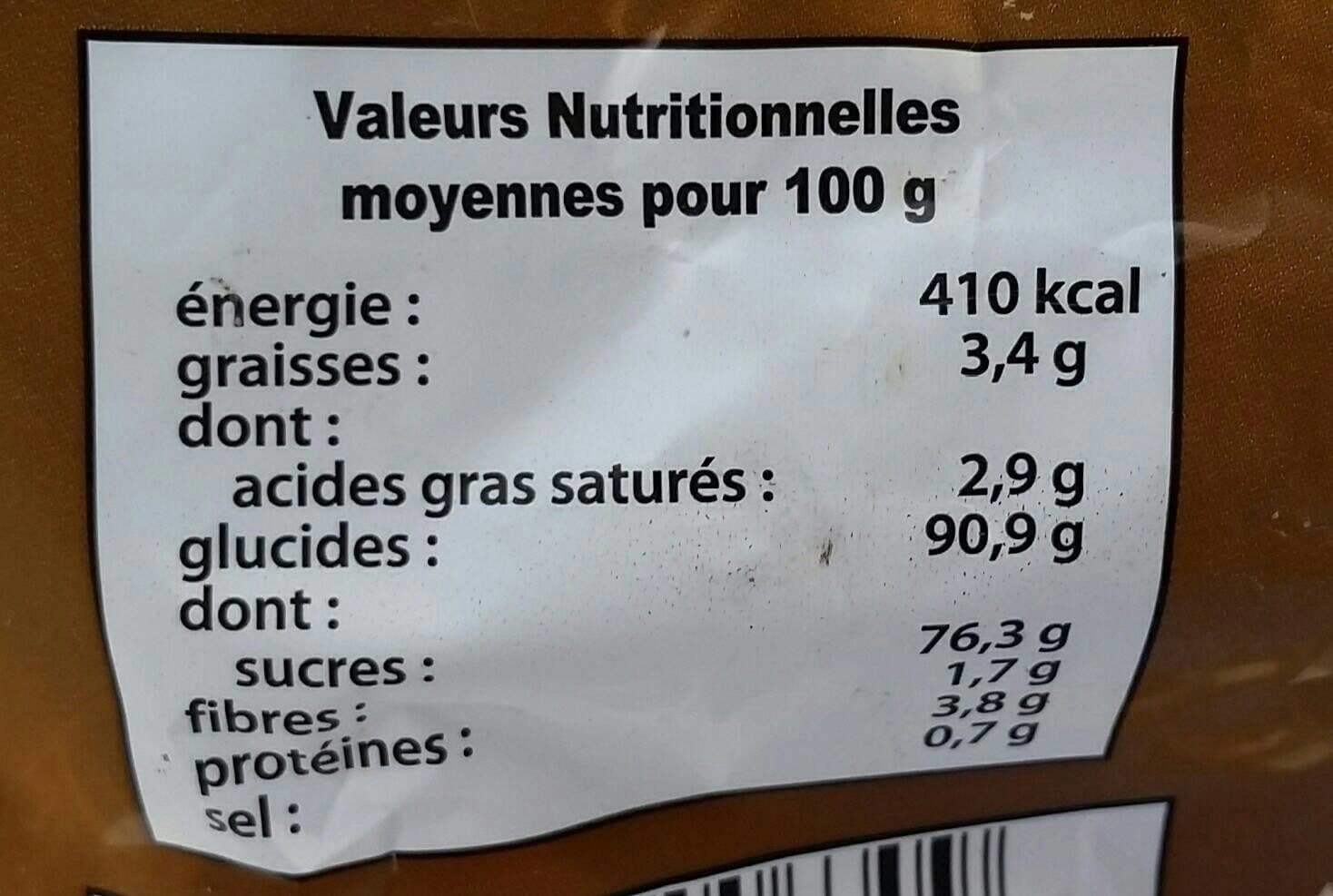 Open Food Facts Crakou au chocolat packshot