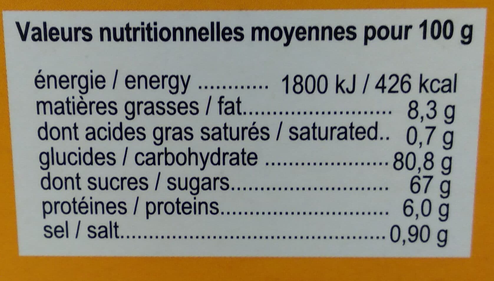 Open Food Facts Le crakou packshot