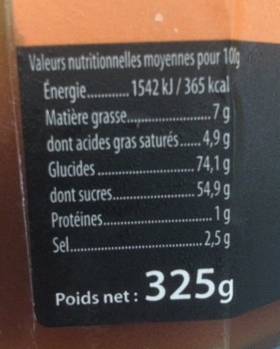 Open Food Facts Caramel au sel de Noirmoutier packshot