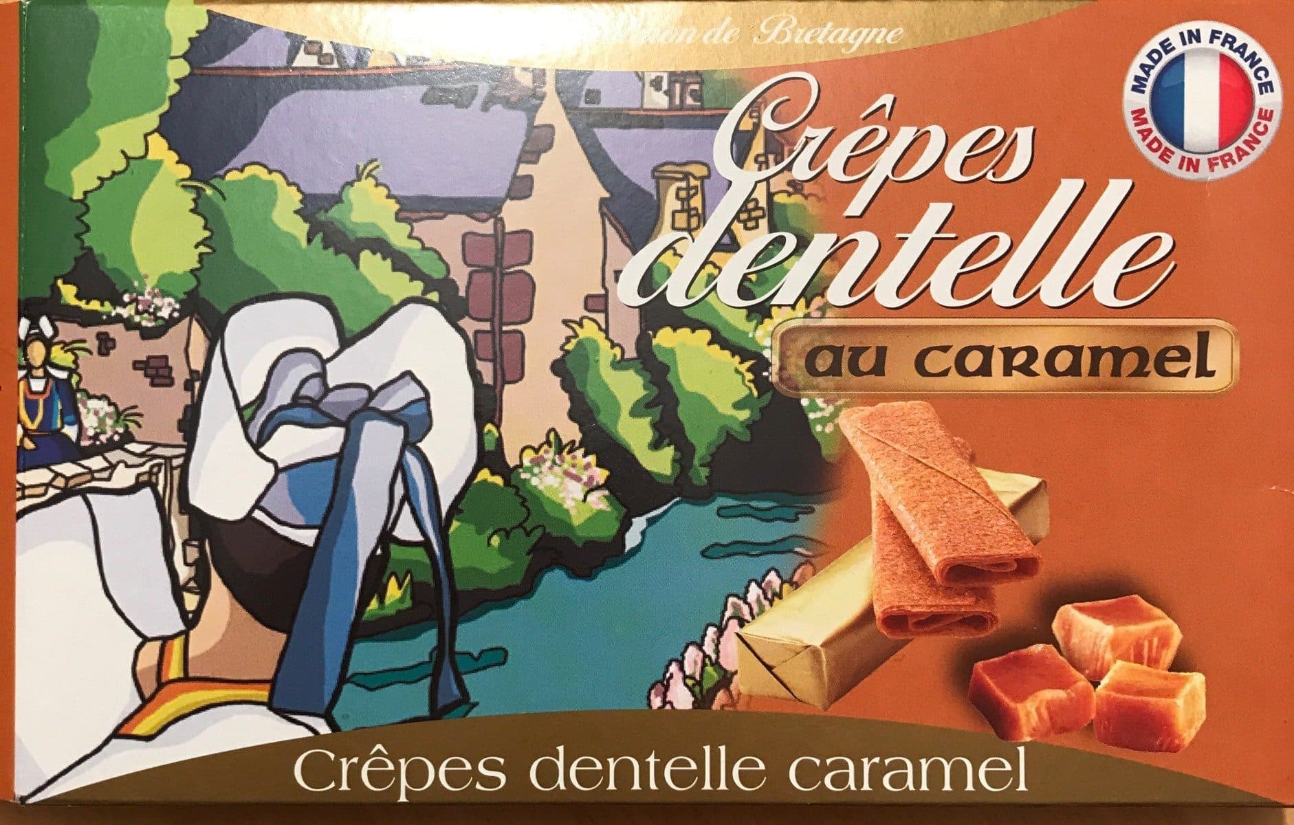 Open Food Facts Crepes dentelle caramel packshot