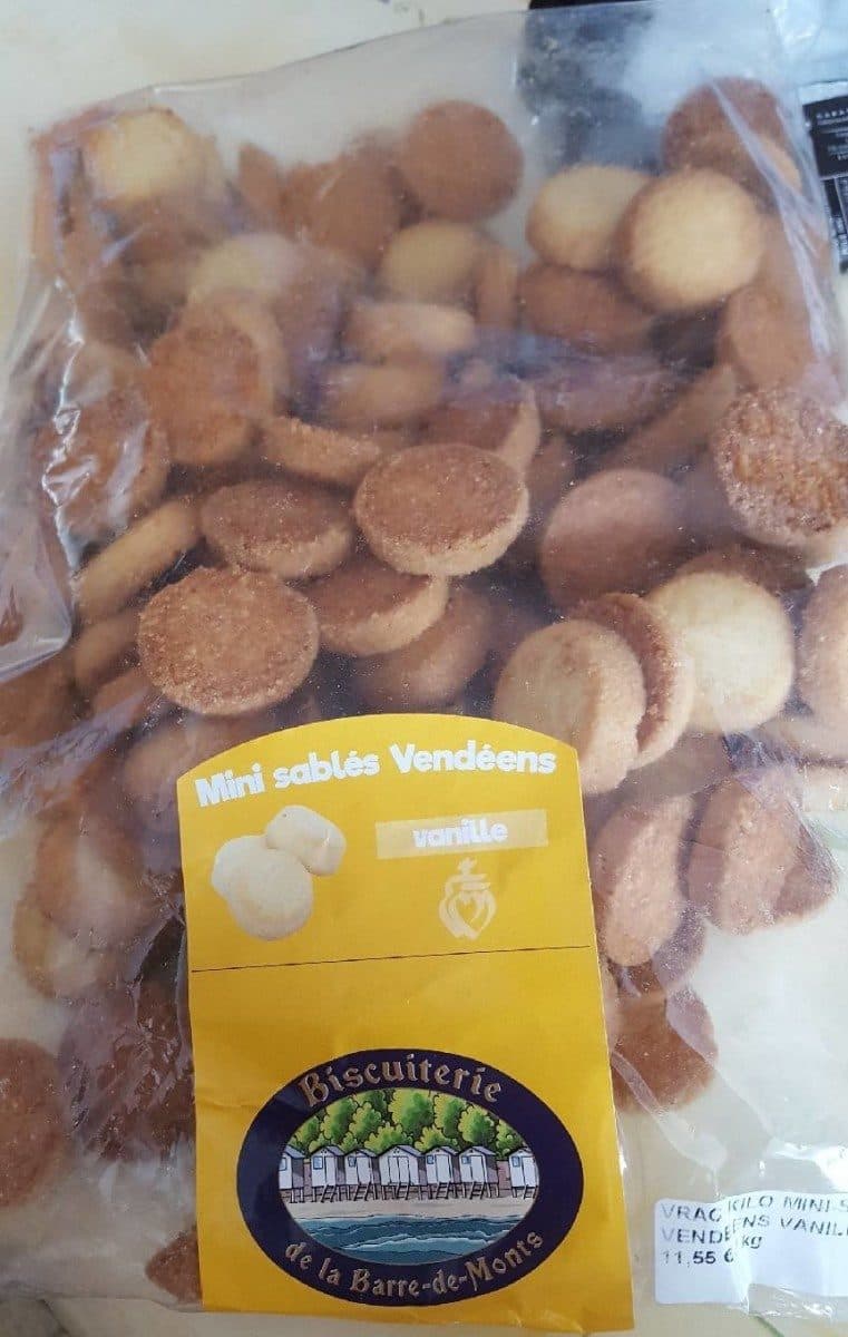 Open Food Facts Mini Sablés Vendéens Vanille packshot