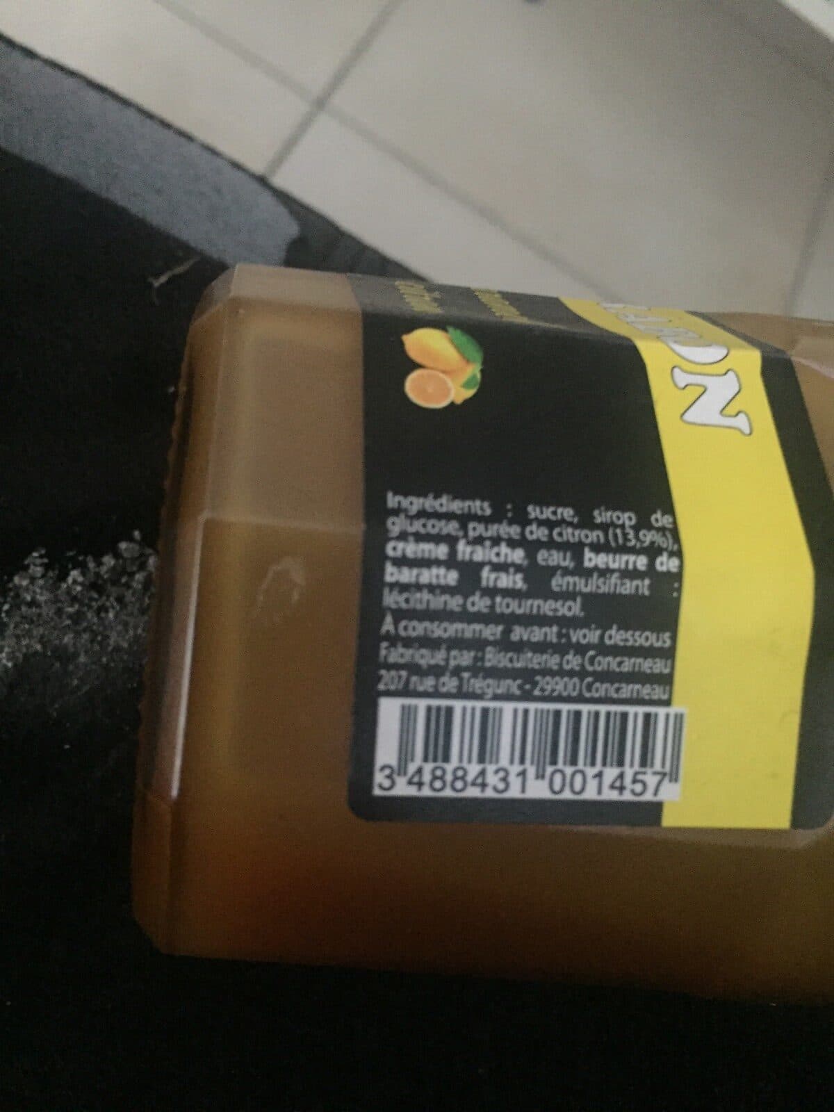 Open Food Facts Carabon citron packshot