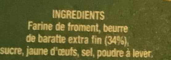 Biscuiterie de Pont-Aven Palets bretons au véritable beurre de baratte packshot