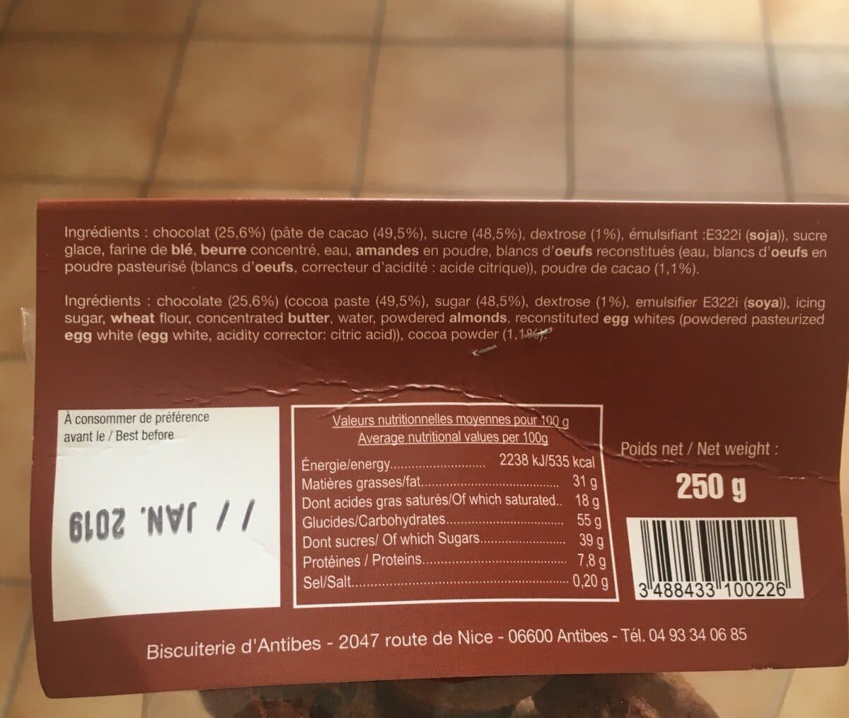 Open Food Facts Mini palets packshot