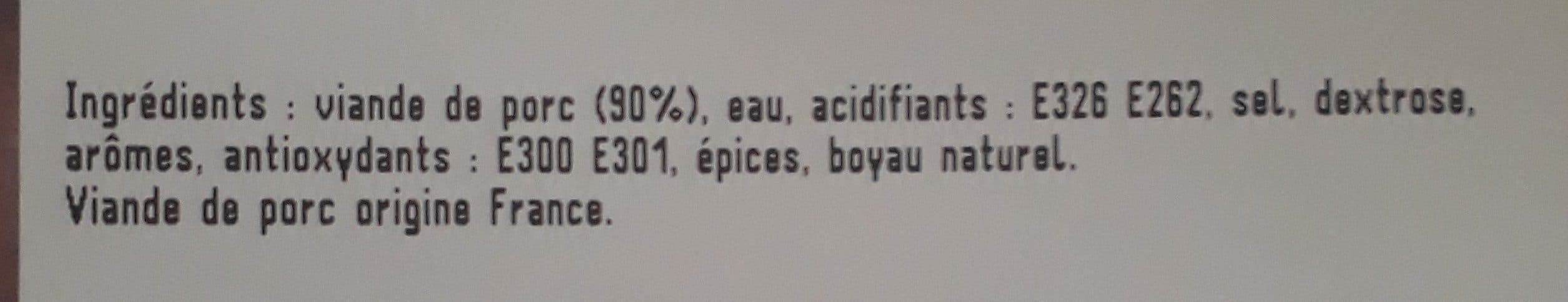 Open Food Facts Chipolata supérieure packshot