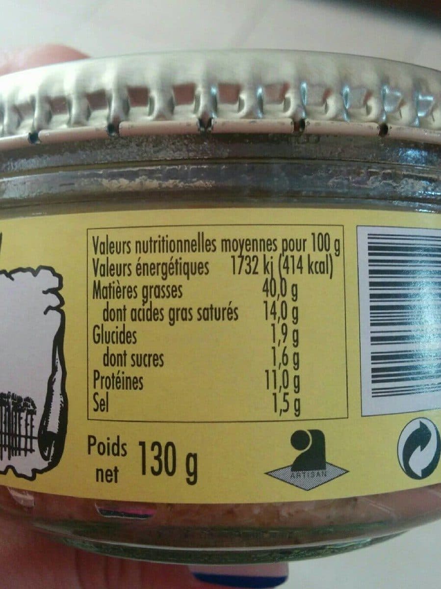 Open Food Facts Pâté Landais packshot