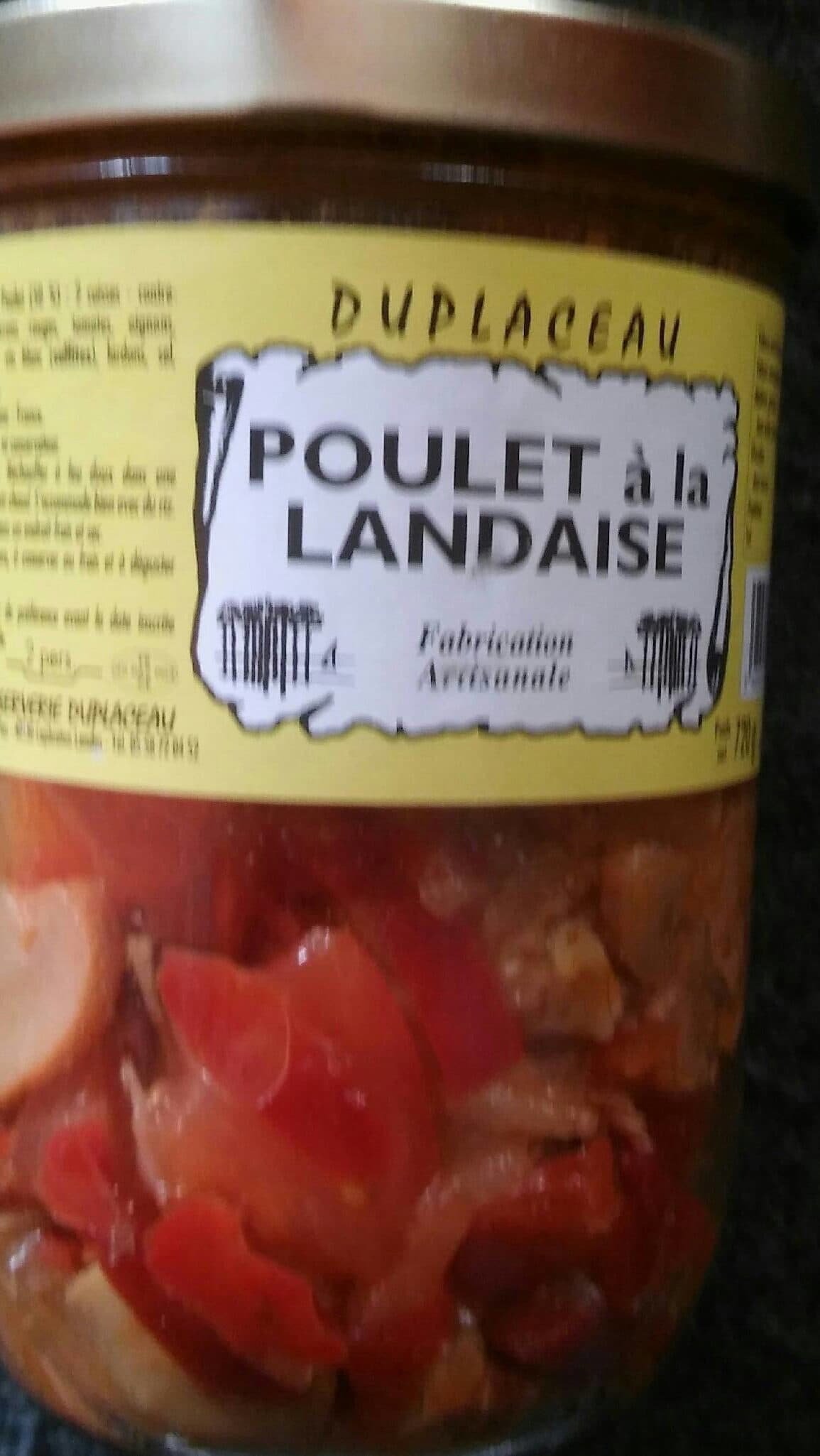 Open Food Facts Poulet à la Landaise packshot