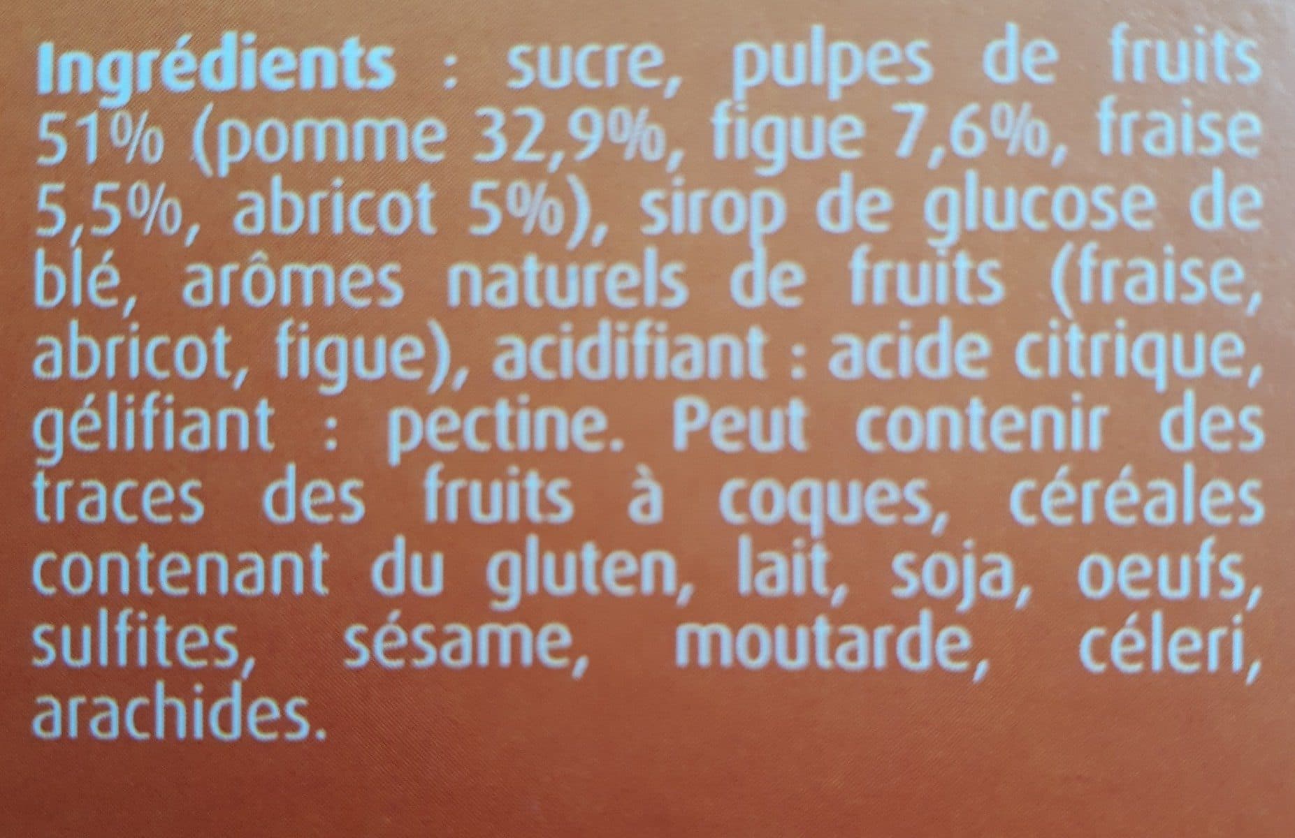 Open Food Facts Pâtes de Fruits packshot