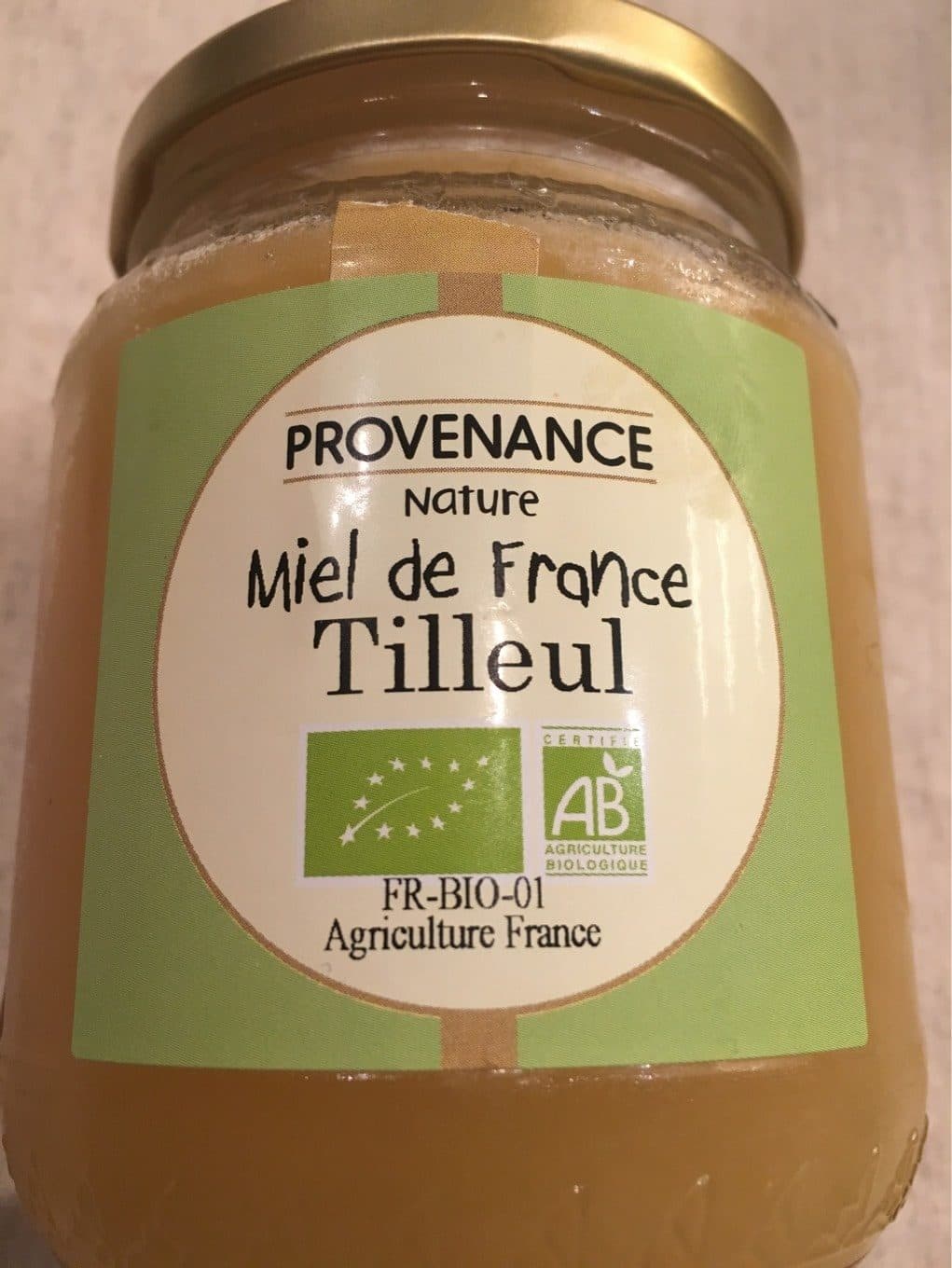 Provenance Miel de France Tilleul packshot