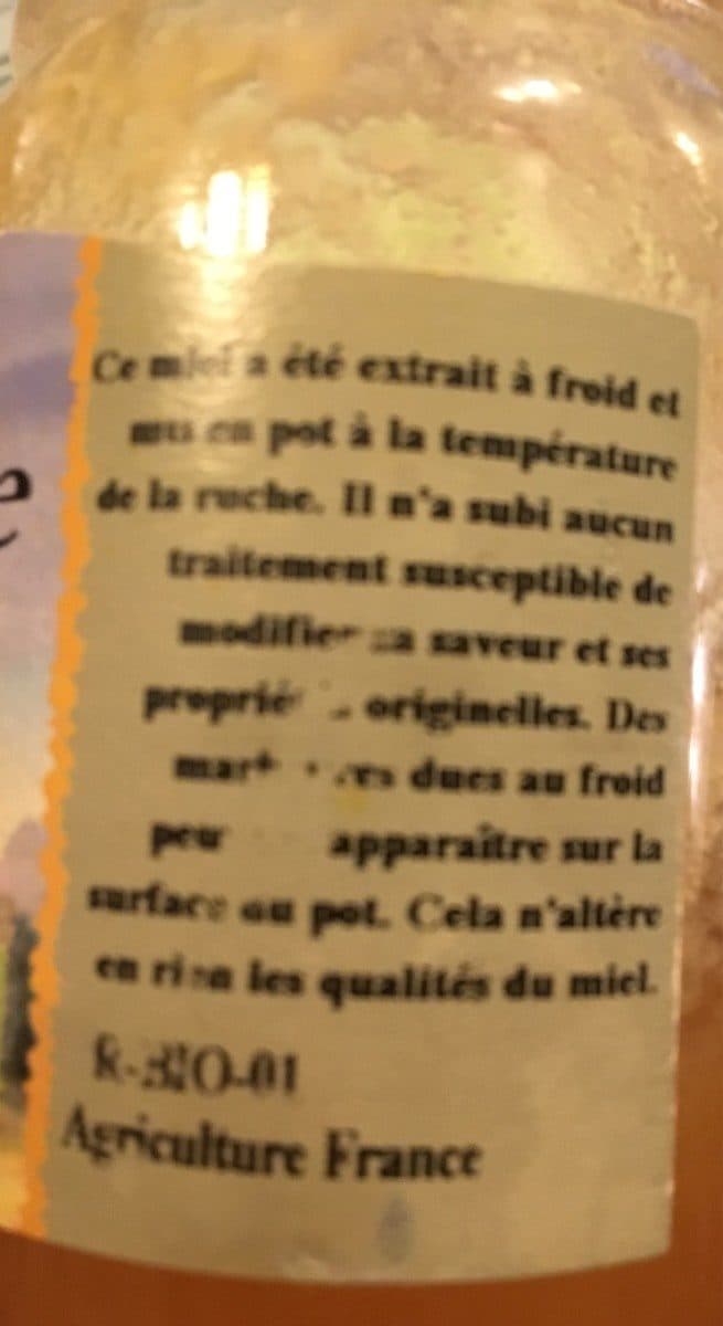 Provenance Nature Miel de France Montagne packshot