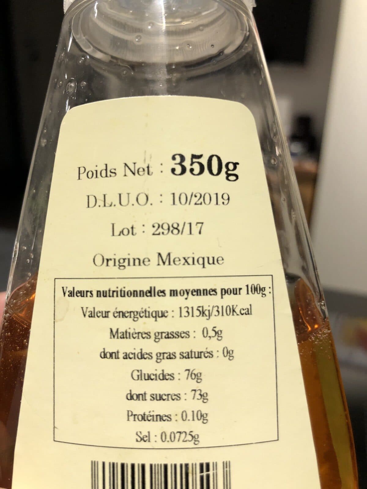Provenance Nature Sirop d'Agave packshot
