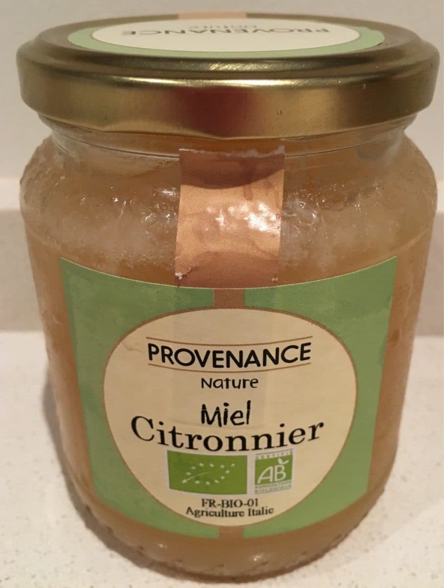 Provenance Nature Miel de citronnier packshot