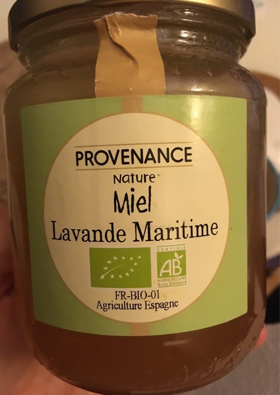 Provenance Nature Miel Lavande Martime packshot
