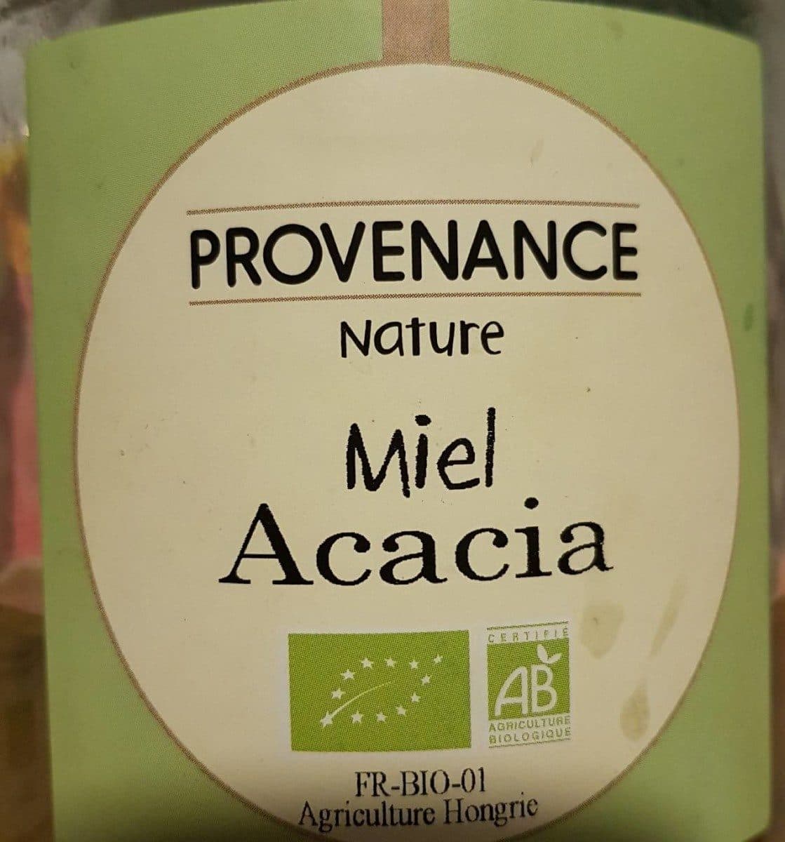 Provenance Nature miel acacia packshot